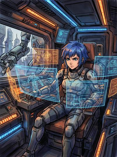 萝莉岛动漫-机甲少女战纪