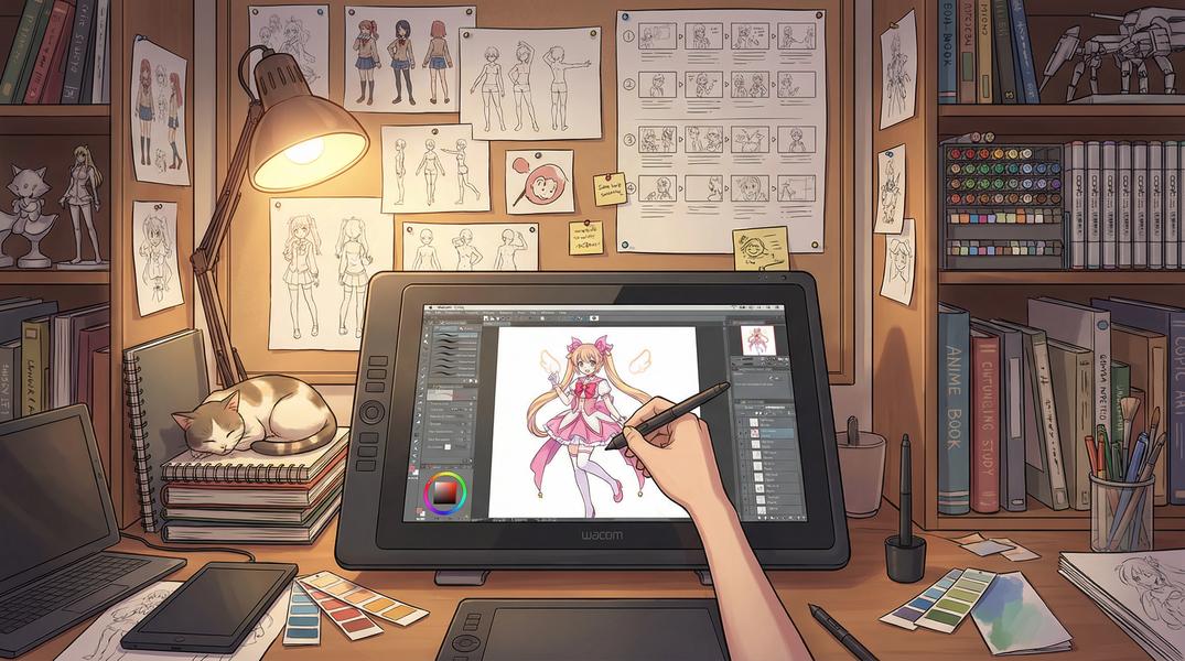 萝莉岛动漫创作中心